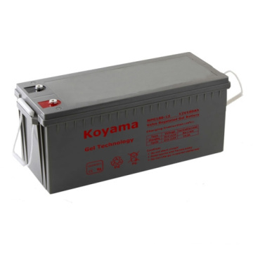 Accumulateurs de gel de 180ah 12V / batterie pour des chemins de fer